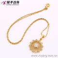 31903 Xuping fashion jewelry nickel free beautiful flower shape pendant fancy gold jewelry